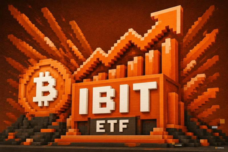 블랙록 IBIT, 비트코인 ​​ETF 유입액 3억 달러 돌파에 따라 거의 6% 급등